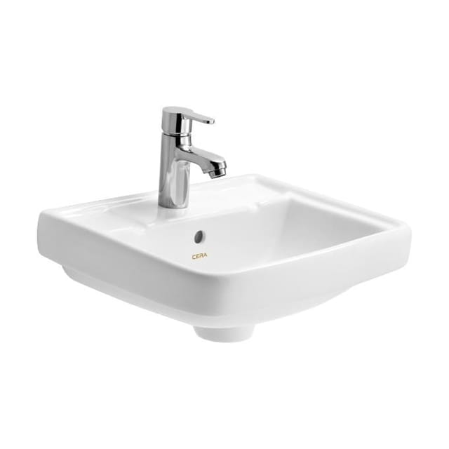 Cera CALVIN WALL HUNG WASH BASIN SNOW WHITE