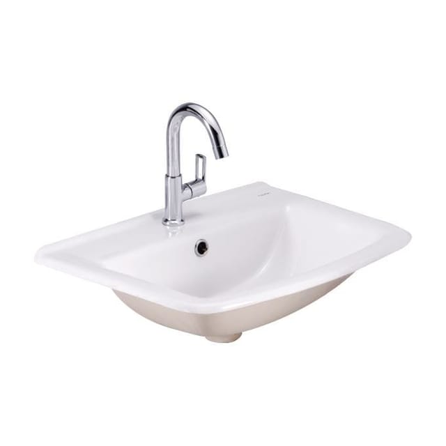 Cera CONCORD COUNTER WASH BASIN SNOW WHITE