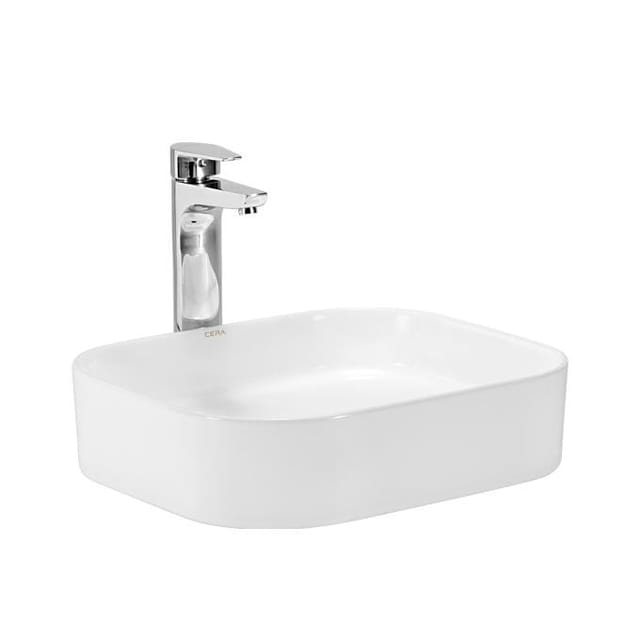 Cera CATMIN TABLE TOP WASH BASIN SNOW WHITE