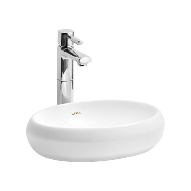 Cera CADDIE TABLE TOP WASH BASIN SNOW WHITE