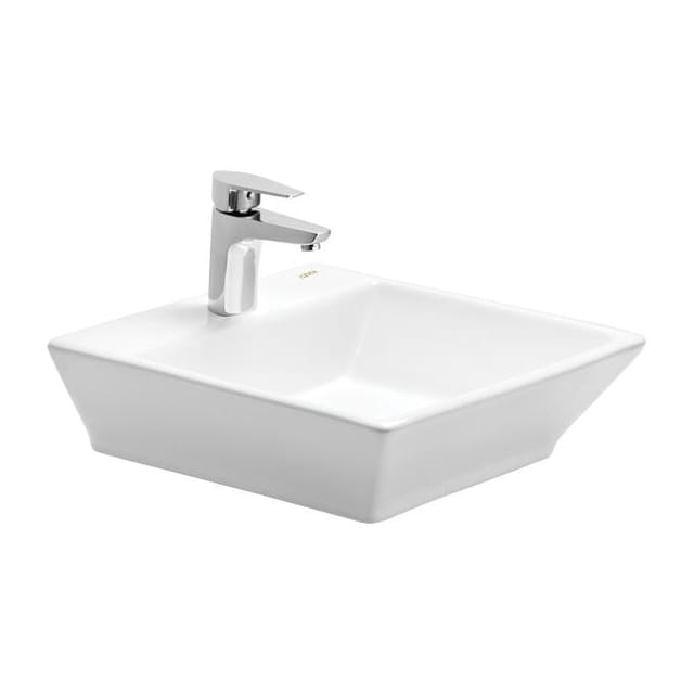 Cera CAYDEN TABLE TOP WASH BASIN SNOW WHITE