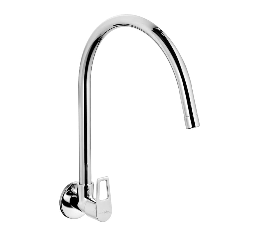 Hindware Sink Cock Wall Mount- J Spout