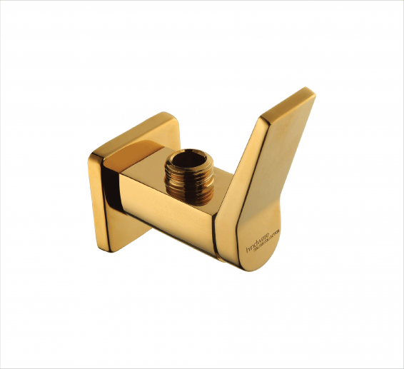 Hindware ANGULAR STOP COCK WITH WALL FLANGE IN GOLD