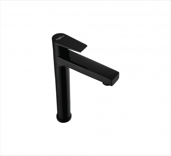 Hindware Hindware Presents Premium Pillar Tap Tall In Chrome Black Color.