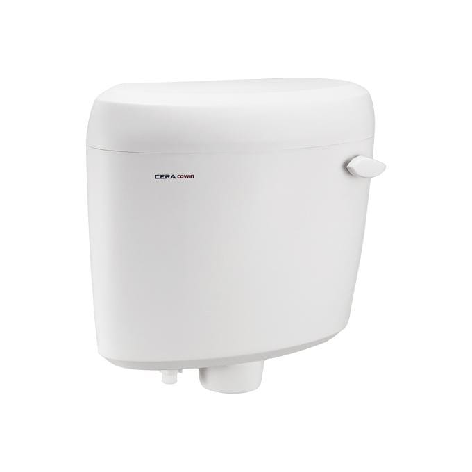 Cera COVAN SINGLE FLUSH POLYMER CISTERN SN WH