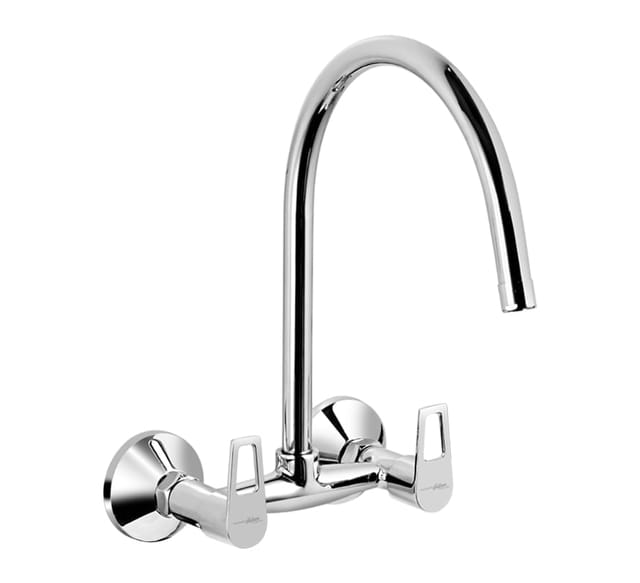 Hindware Sink Mixer Wall Mount- J Spout